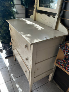 Shabby Chic Dresser with Mirror