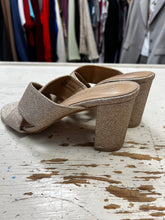 Load image into Gallery viewer, Sophie Laurent Gold Glitter Heels (Size 37=6)
