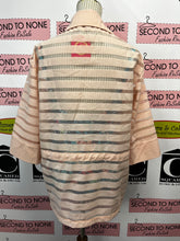 Load image into Gallery viewer, NWT Striped Sheer Cover (Size L)
