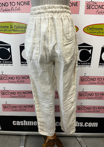 Made in Italy 100% Linen Pants (Size M/L)