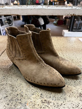 Load image into Gallery viewer, Faux Suede Studded Ankle Boots (Size 40=9)
