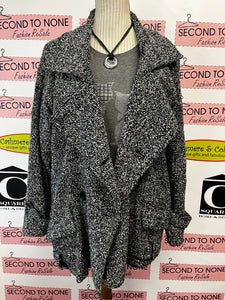 Free People Double Breasted Sweater Jacket (Size M)
