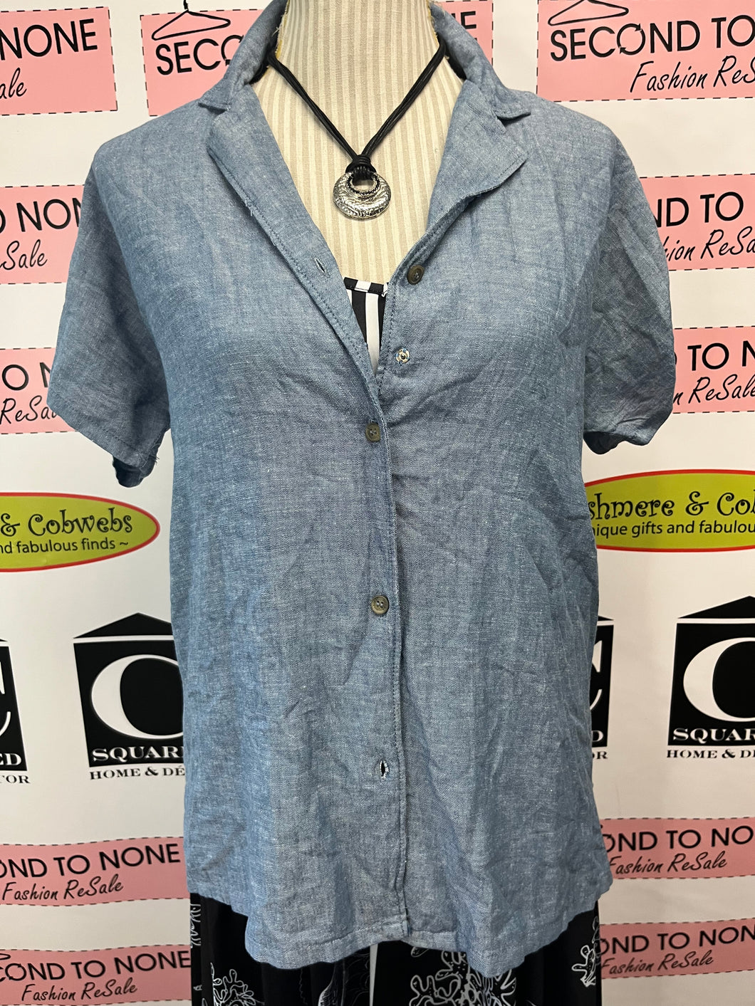 Silver Jeans Denim T-Shirt (Size M)