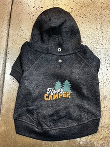 Happy Camper Dog Hoodie (Pet Sizes XS-3XL)