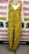 Load image into Gallery viewer, Yellow Colourful Cotton Jumpsuit (One Size Fits Most)
