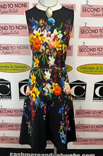 Cargar imagen en el visor de la galería, Joseph Ribkoff Sleeveless Floral Dress (Size 10)
