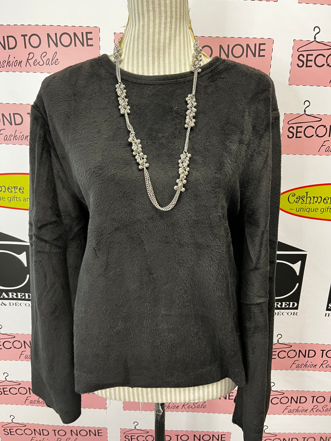 Zara Wide Sleeve Fuzzy Top (3 Colours)
