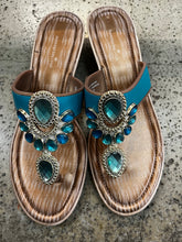 Load image into Gallery viewer, Montego Bay Bling Sandals (Size 9)
