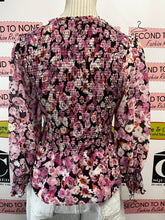 Load image into Gallery viewer, Zara Floral Smocked Top (Size M)
