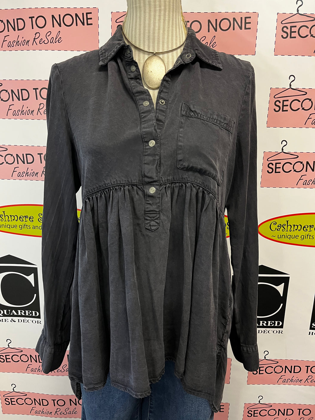 Zara Denim Tunic (Size S)