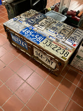 Load image into Gallery viewer, Unique &quot;Licence Plate Decorated&quot; Trunk
