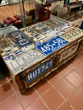 Load image into Gallery viewer, Unique &quot;Licence Plate Decorated&quot; Trunk
