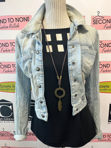 Black Cut Out Top (Size XL)