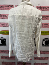 Cargar imagen en el visor de la galería, J. Crew 100% White Linen Blouse (Size 10)
