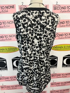 Ellen Tracy Animal Print Tank (Size M)