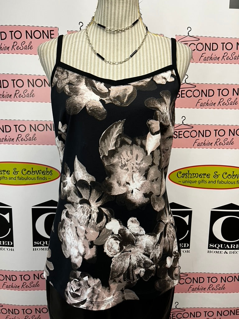 Frank Lyman Floral Tank (Size XL)