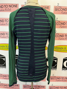 Lululemon Striped Top (Size 8)