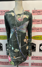 Load image into Gallery viewer, Ethereal Bedazzled Garden Top (Size S/M)
