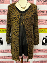 Load image into Gallery viewer, Vintage Eye-Lash Tie-Front Cardigan (Size M)
