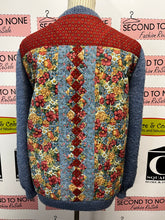 Load image into Gallery viewer, Handmade Quilted Sweater/Jacket (Size S/M)
