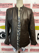 Load image into Gallery viewer, Danier Brown Leather Jacket (Size M)
