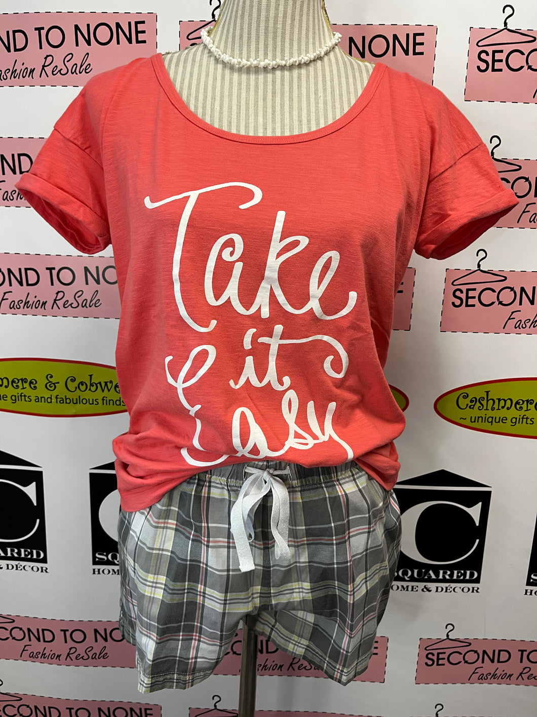 la Vie en Rose Pyjama Set (Size XS/S)