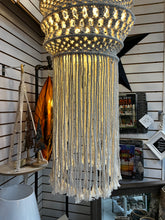 Load image into Gallery viewer, Macrame Hanging Light

