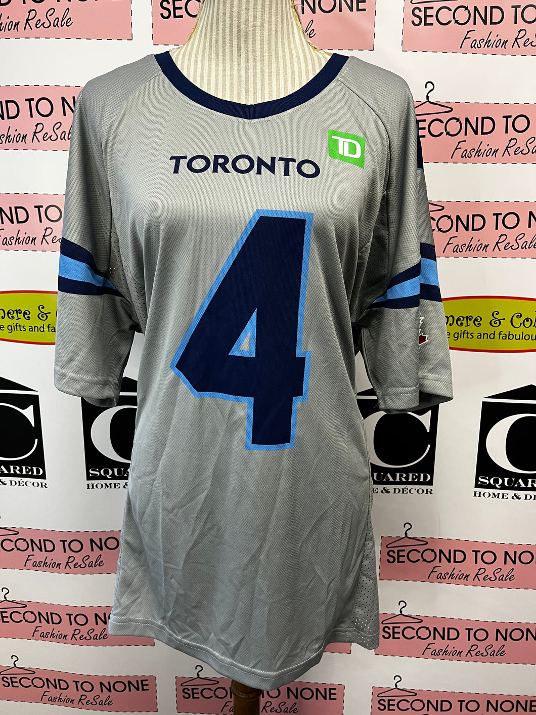 Toronto Blue Jays #4 Springer Jersey (Size XL-Unisex)