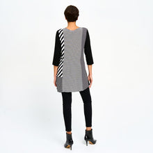 Load image into Gallery viewer, Red Coral Mixed Stripe Tunic Top (Re-Stocked!)
