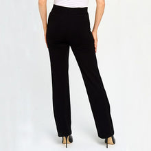 Load image into Gallery viewer, Red Coral Velvet Stripe Stretch Pant

