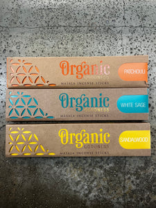Organic Goodness Masala Incense Sticks (4 Scents)