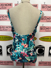 Load image into Gallery viewer, Floral 1 Piece Bathing Suit (Size 20)
