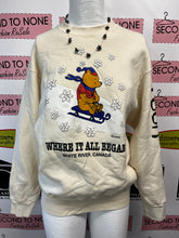 Load image into Gallery viewer, 1990s “Where It All Began” White River Winnie Pooh Bear Sweater (Size M)

