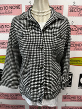 Load image into Gallery viewer, Ruby Rd. Gingham Jacket (Size 18W)
