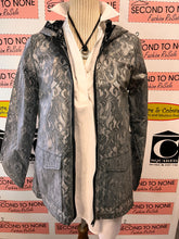 Charger l'image dans la galerie, NWT Black Lace Rain Jacket (Size S)
