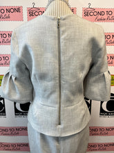 Load image into Gallery viewer, Sandra Angelozzi Peplum Top &amp; Skirt Set (Size 36 = S)
