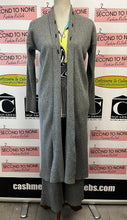 Load image into Gallery viewer, Evidence 2 PC Grey Ribbed Cardigan &amp; Pant Set (Size S)
