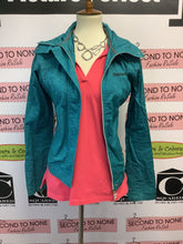 Load image into Gallery viewer, BENCH Teal Zip Up Jacket (Size M)
