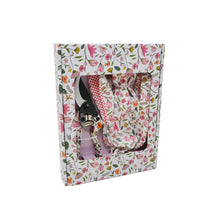 Load image into Gallery viewer, Gardening Gloves &amp; Pruner Set (Pink Flowers)
