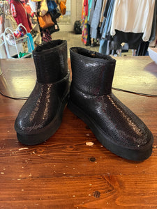 Juicy Couture Sequin Boots (Size 9)