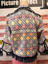 Cargar imagen en el visor de la galería, Hilary Radley for Katherine Barclay Multi Colour Blazer (Size 6)
