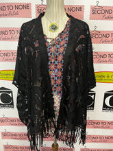 Load image into Gallery viewer, Dynamite Black Lace Shawl (Size XS)
