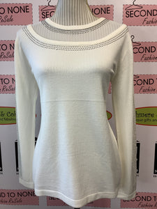 Mesh Collar Bedazzled Top (2 Colours Left!)