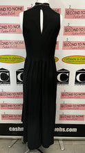 Cargar imagen en el visor de la galería, Zara Hi-Neck Ruffle Accent Maxi Dress (Size S)
