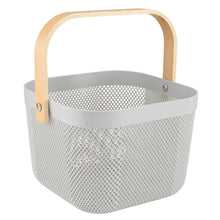 Load image into Gallery viewer, Grey Mesh Storage Baskets (2 Sizes)
