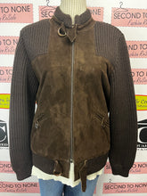 Load image into Gallery viewer, Philps Brown Wool + Suede Jacket (Size S)
