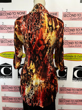 Load image into Gallery viewer, Sheer Abstract Tunic (Size S)
