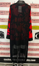 Charger l'image dans la galerie, Red Coral Mesh Vest Duster (Size XL)
