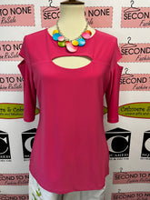 Load image into Gallery viewer, Vintage Pink Cutout Top (Size M)
