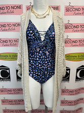 Cargar imagen en el visor de la galería, Slouchy Open Knit Cardigan (Size S/M)
